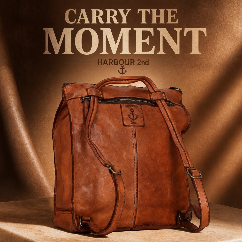 Harbour 2nd ANCHOR LOVE FRANKA - Tote bag - charming cognac